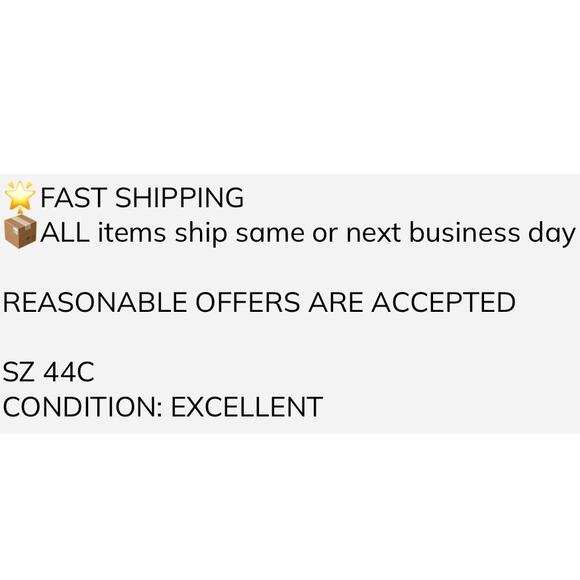 Cacique Lane Bryant Bra 44C Black Underwire Lined Full Coverage Molded Mesh Back - Picture 2 of 9